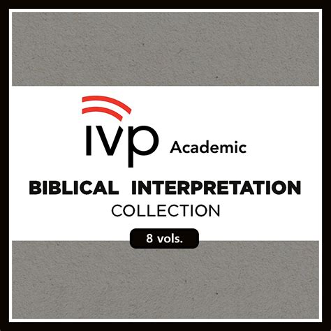 ivp academic|IVP Academic: Biblical Studies